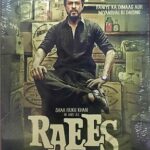 RAEES - DVD - SHAH RUKH KHAN -  SRK MAHIRA KHAN - BOLLYWOOD MOVIE - BRAND NEW