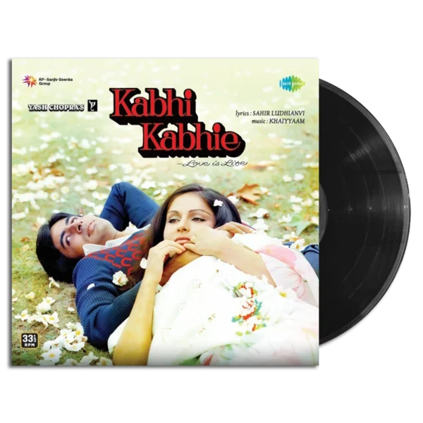 KABHI KABHIE Bollywood LP Vinyl Record Pre Book