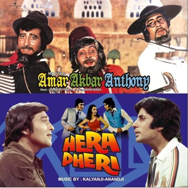 AMAR AKAR ANTHONY/HERA PHERI AUDIO CD BOLLYWOOD HINDI COMBO