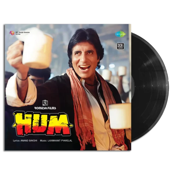 HUM Bollywood LP Vinyl Record Pre Book