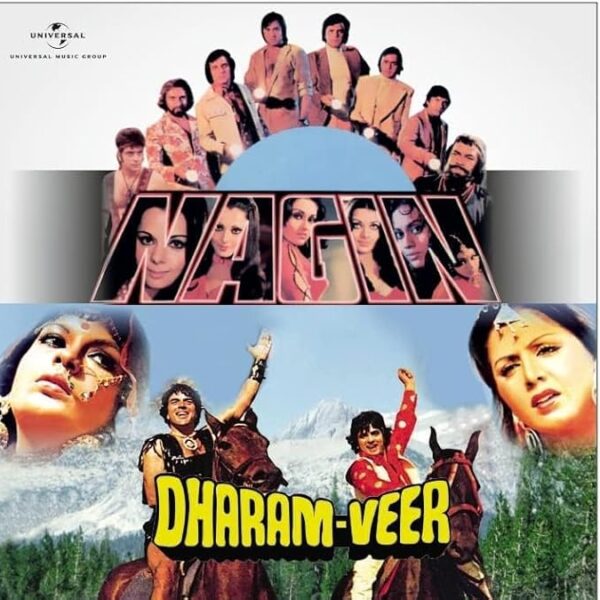 NAGIN / DHARM VEER AUDIO CD BOLLYWOOD HINDI COMBO