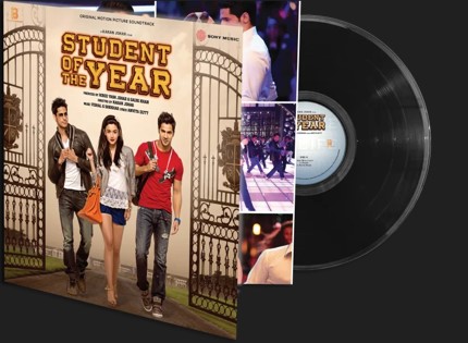STUDENT OF THE YEAR PRE-BOOK Vinyl Record, LP Bollywood