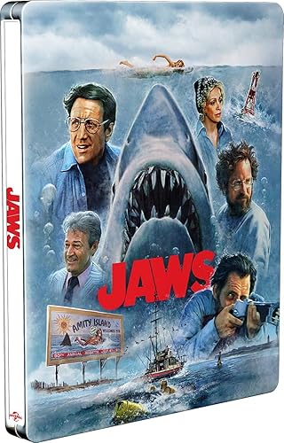 Jaws – 50th Anniversary Edition SteelBook [4K Ultra HD + Blu-ray]