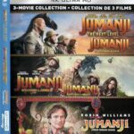 3-Movie Collection Jumanji: Welcome to the Jungle / Jumanji: The Next Level / Jumanji (1995) - Set [4K Ultra HD + Blu-ray]