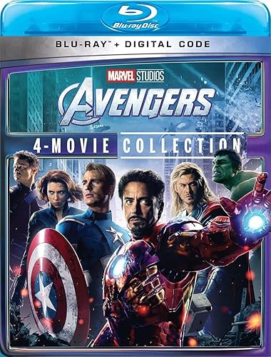 THE AVENGERS 4-MOVIE COLLECTION BLU-RAY