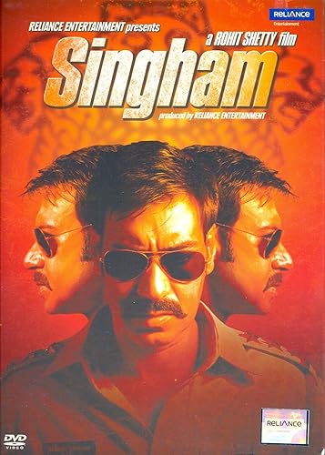 Singham Bollywood Dvd with English subtitles