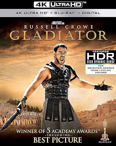 Gladiator (4K UHD + Blu-ray + Digital)